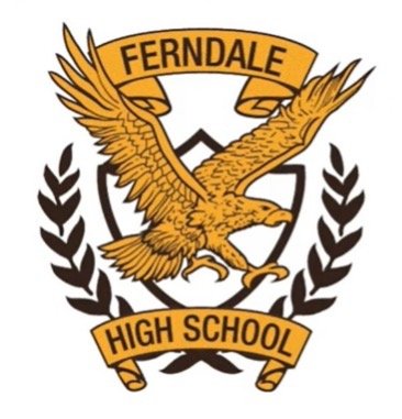 Ferndale High School Golden Eagles Logo